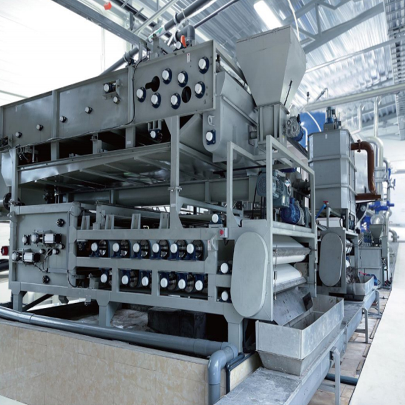 Hochtrockengürtelschlammentwässerungsmaschine
