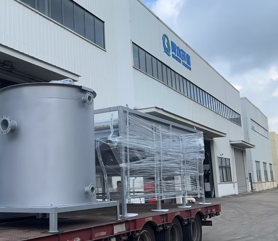 Qingben Environmental Protection liefert erfolgreich Schlammbehandlungsgeräte nach Shijiazhuang